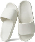 Shower Shoes for Women & Men - Non-Slip House Slippers - Cloud Comfort Slides - Quick-Dry, Arch Support - Perfect for Bathroom, Beach, Pool, Travel
