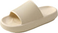 Slides for Women, Quick Dry Slides for Men, Arch Support Shower Shoes with Cushioned Sole